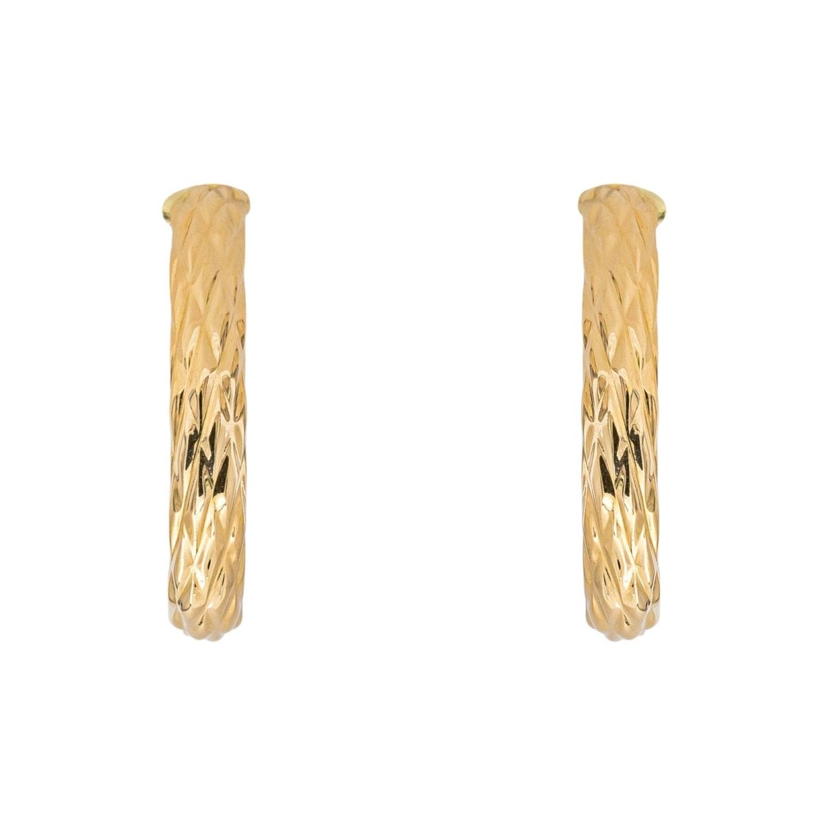 Boucles d'oreilles Créoles Or jaune - Castafiore