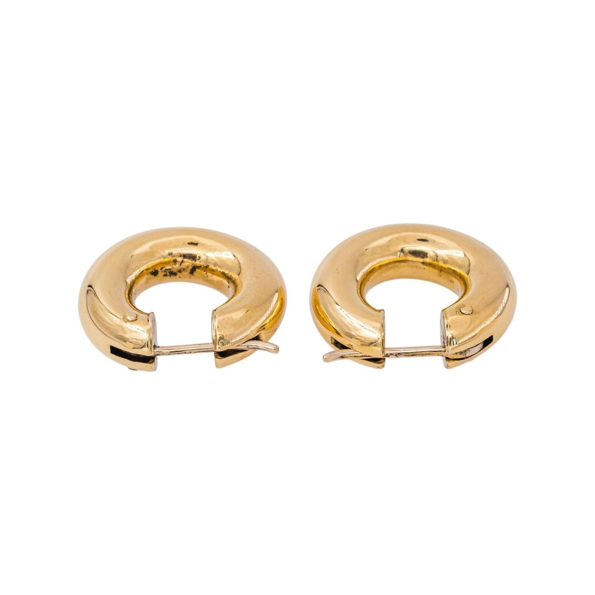 Boucles d'oreilles Créoles Or jaune - Castafiore