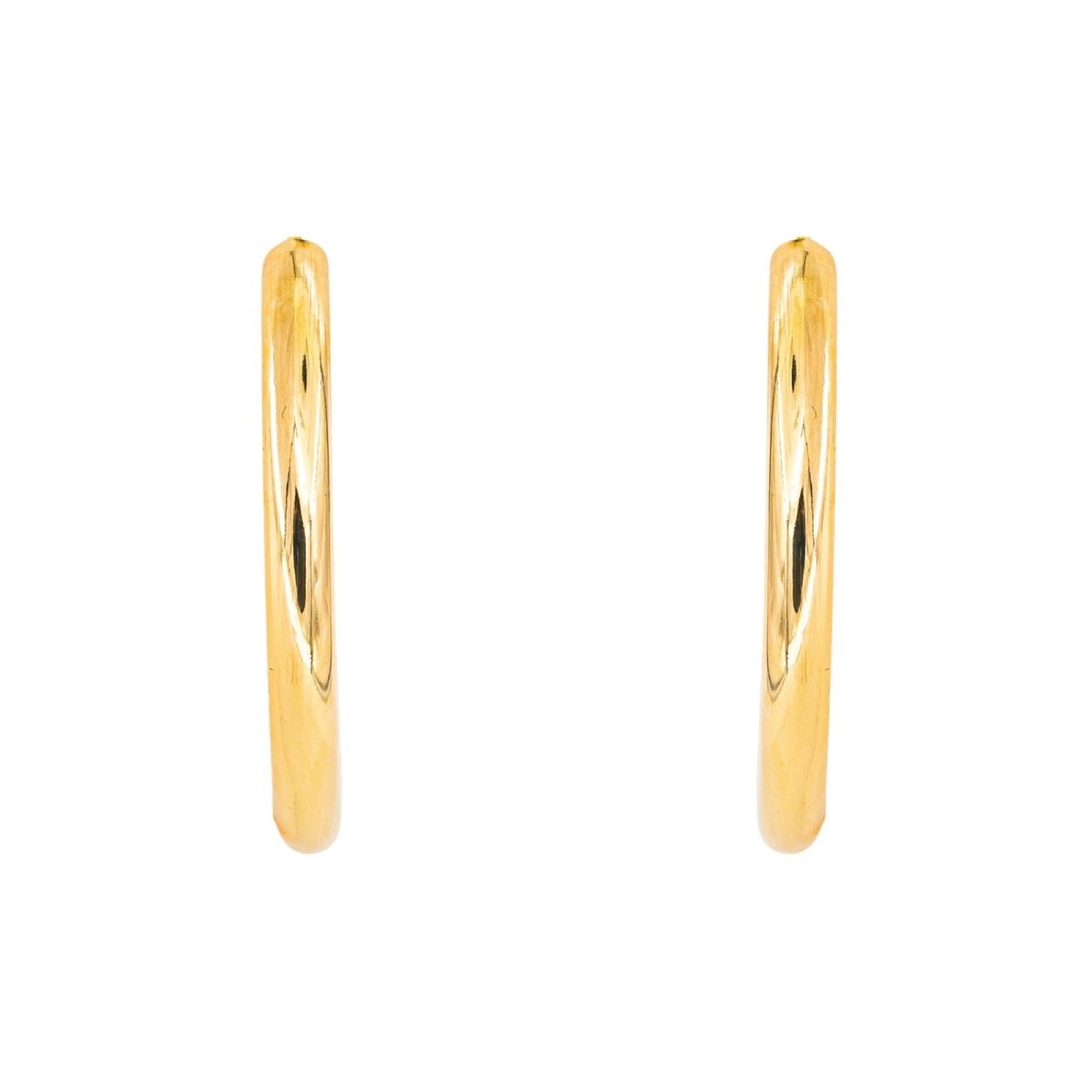 Boucles d'oreilles Créoles Or jaune - Castafiore