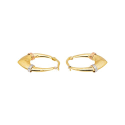 Boucles d'oreilles Créoles Or jaune - Castafiore
