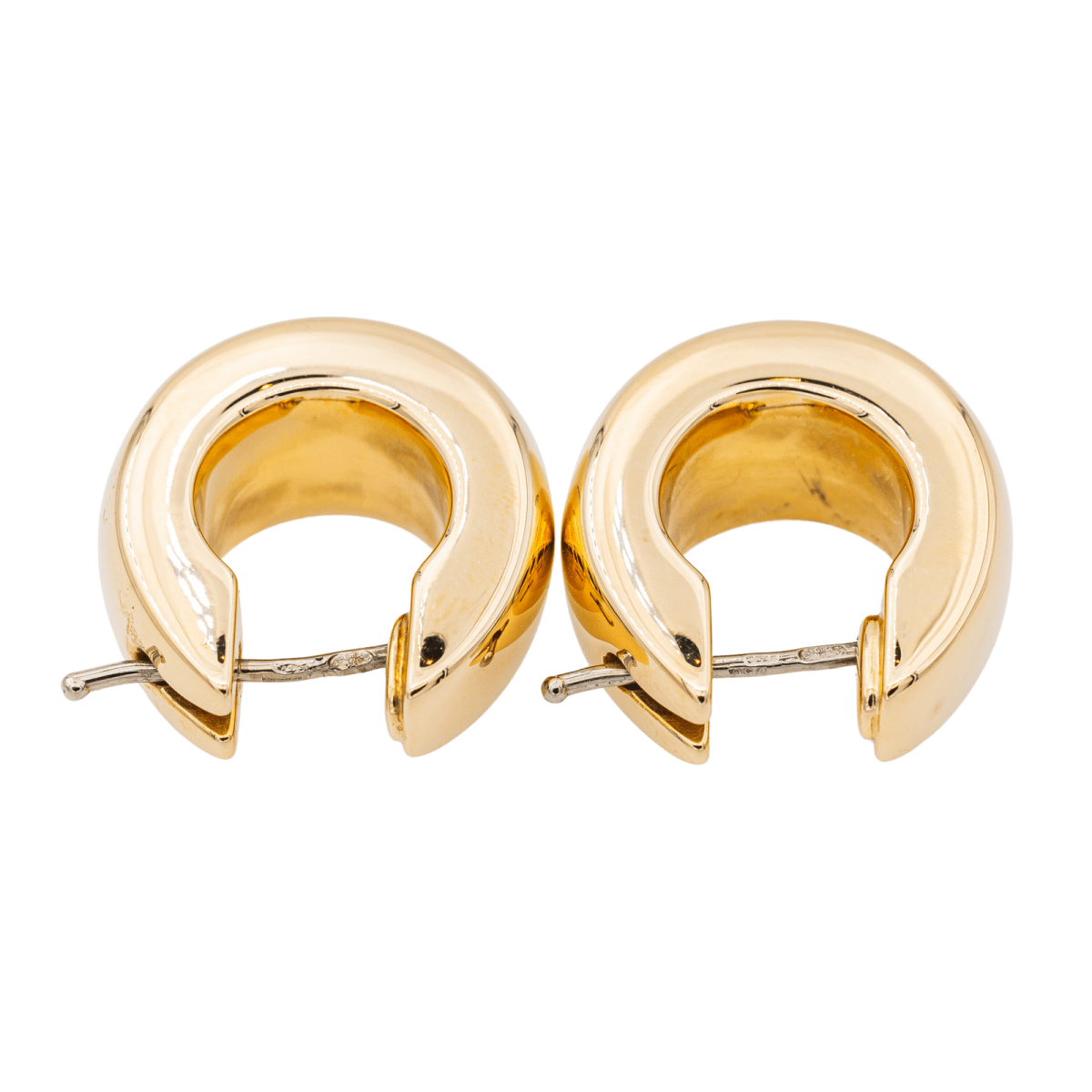 Boucles d'oreilles Créoles Or jaune - Castafiore