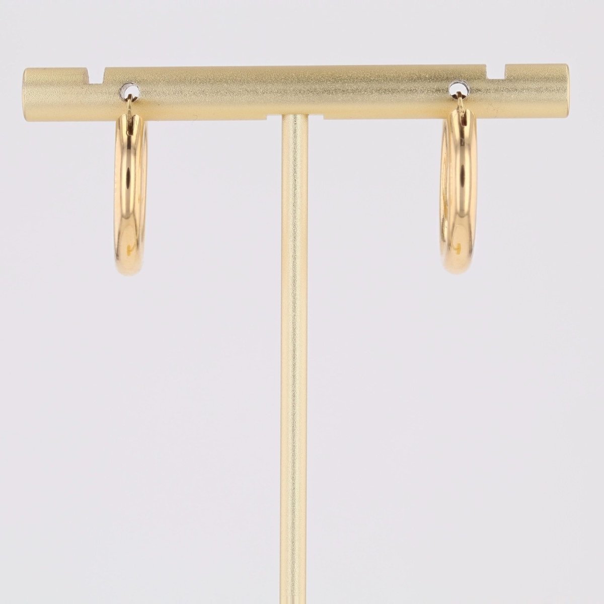 Boucles d'oreilles créoles or jaune occasion - Castafiore