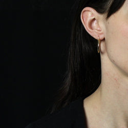 Boucles doreilles créoles or rose - Castafiore