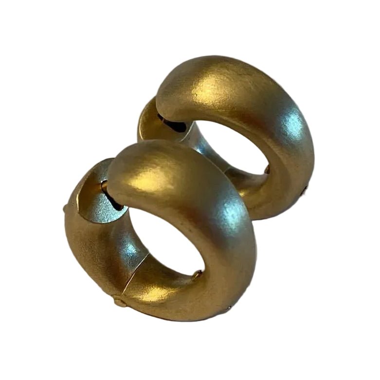 Boucles d'oreilles Créoles POMELLATO en or jaune - Castafiore