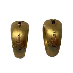 Boucles d'oreilles Créoles POMELLATO en or jaune - Castafiore