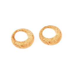 Boucles d'oreilles de la maison Van Cleef & Arpel en or jaune et diamants - Castafiore