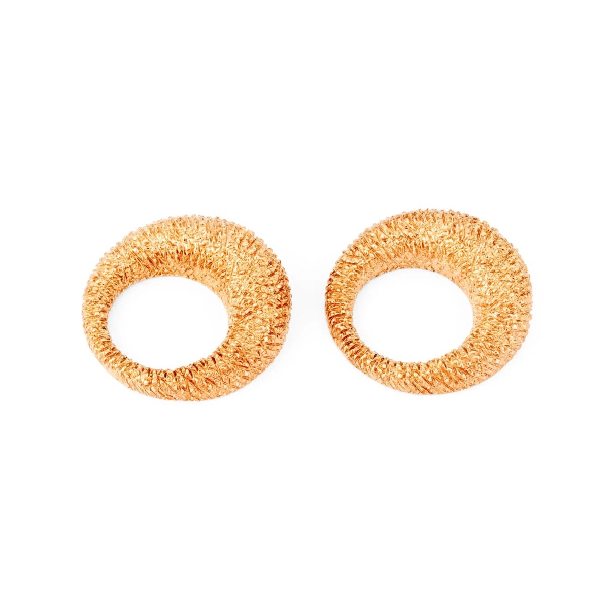 Boucles d'oreilles de la maison Van Cleef & Arpel en or jaune et diamants - Castafiore