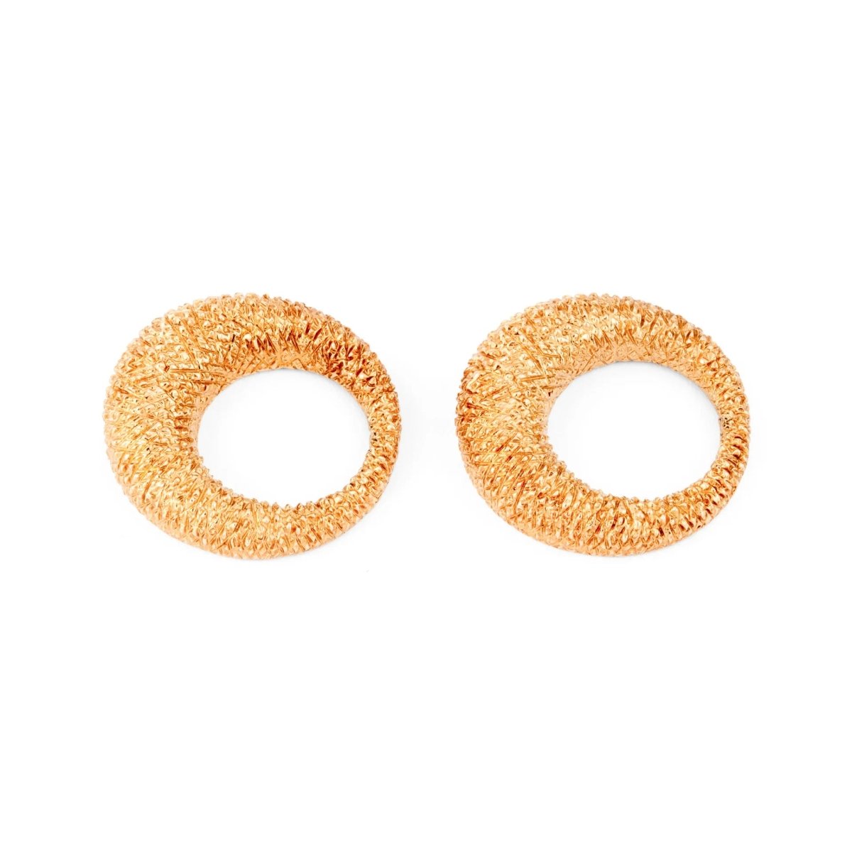 Boucles d'oreilles de la maison Van Cleef & Arpel en or jaune et diamants - Castafiore