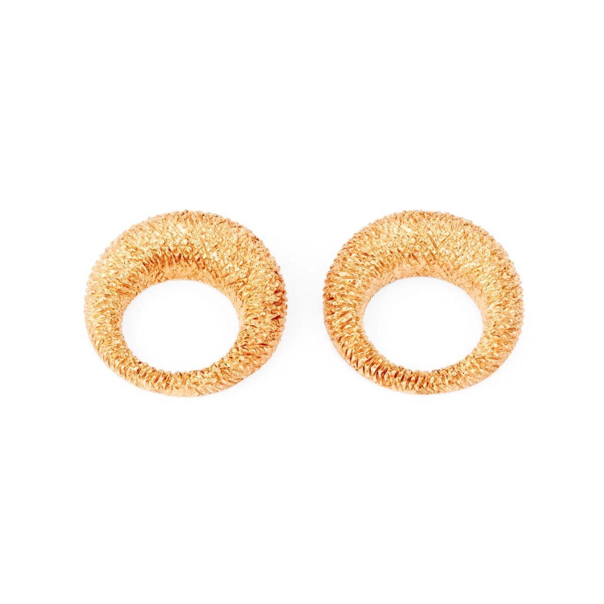 Boucles d'oreilles de la maison Van Cleef & Arpel en or jaune et diamants - Castafiore