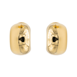 Boucles d'oreilles Demi créoles Or jaune - Castafiore
