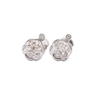 Boucles d'oreilles diamants en platine - Castafiore