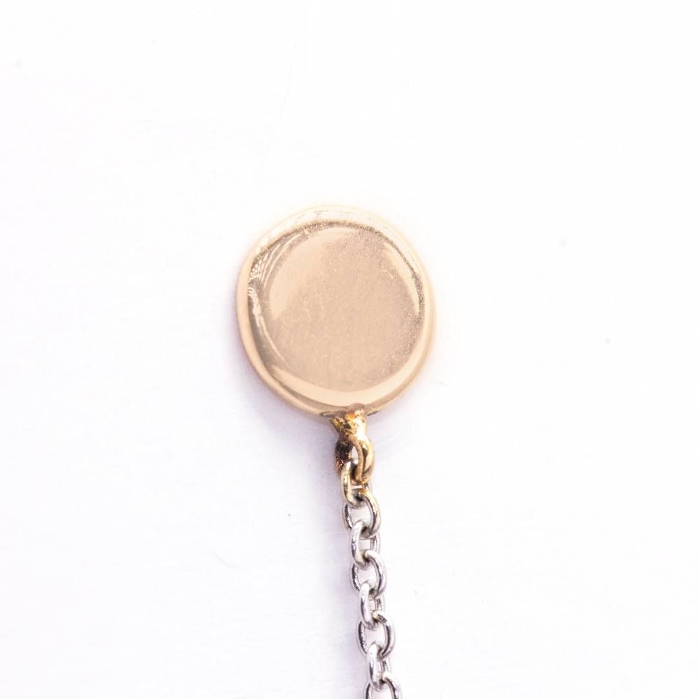 Boucles d'oreilles DIAMOND DANCE en or et jaune, or rose et diamants - Castafiore