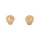 Boucles d'oreilles DINH VAN "Menottes R7,5" en or rose et diamants - Castafiore