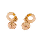 Boucles d'oreilles DINH VAN "Menottes R7,5" en or rose et diamants - Castafiore