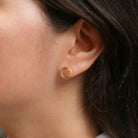 Boucles d'oreilles DINH VAN "Ombre de Lune" en or rose - Castafiore