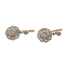 Boucles d'oreilles Dormeuses en or blanc et diamant - Castafiore