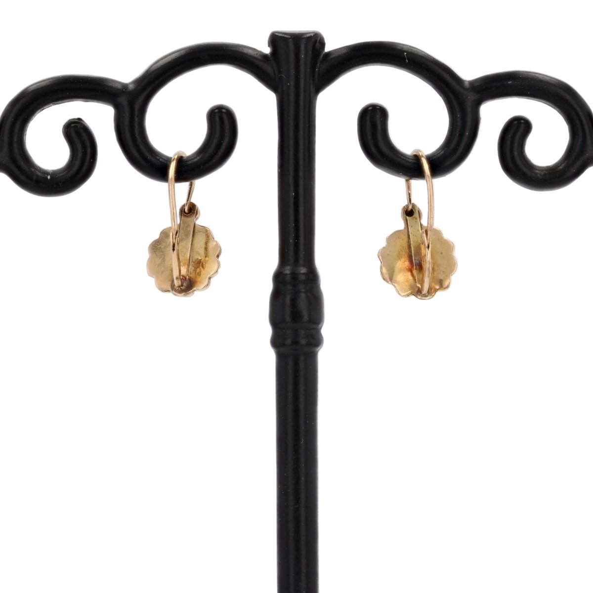 Boucles d'oreilles Dormeuses en or jaune - Castafiore