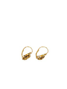 Boucles d'oreilles Dormeuses en or jaune et perles fines - Castafiore