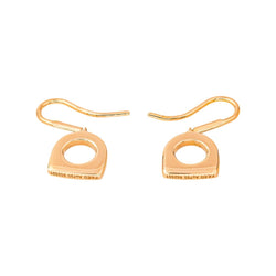 Boucles d'oreilles Dormeuses FRED "Success" en or rose et diamants - Castafiore
