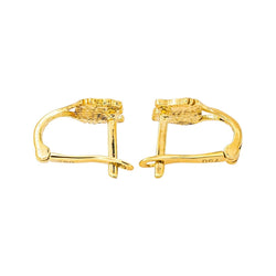 Boucles d'oreilles Dormeuses Or jaune - Castafiore