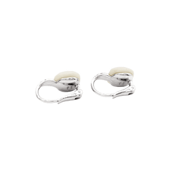 Boucles d'oreilles Dormeuses POMELLATO "Capri" en or blanc et diamants - Castafiore