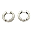 Boucles d'oreilles en or 18KT avec diamants naturels - Castafiore