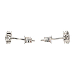 Boucles d'oreilles en or blanc et diamants - Castafiore