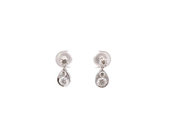 Boucles d'oreilles en or et diamant - Castafiore