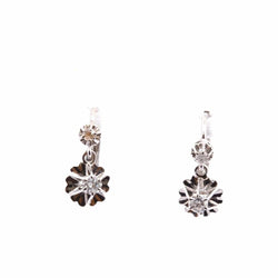 Boucles d'oreilles en or et diamants - Castafiore
