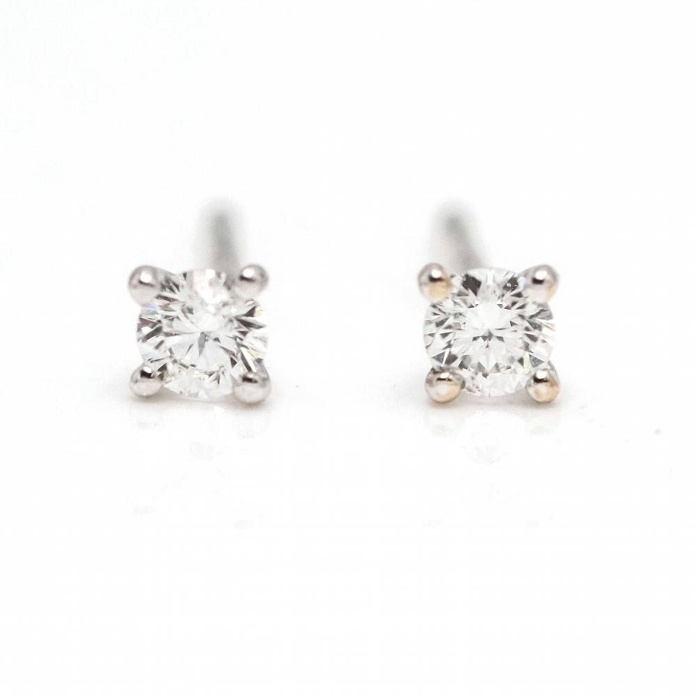 Boucles d'oreilles en or et diamants - Castafiore