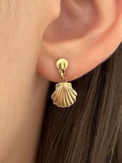 Boucles d'oreilles en or jaune 18K - Castafiore
