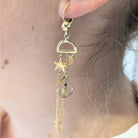 Boucles d'oreilles en or jaune - Castafiore