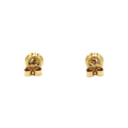 Boucles d'oreilles en or jaune & diamants - Castafiore