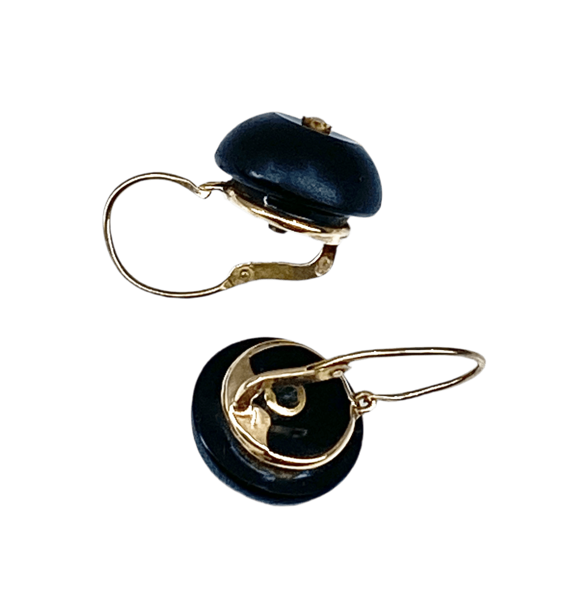 Boucles d’oreilles en or jaune et perle - Castafiore