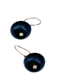 Boucles d’oreilles en or jaune et perle - Castafiore