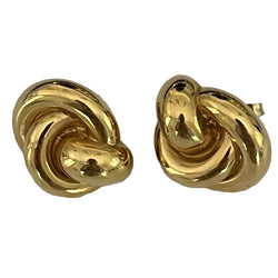 Boucles d'oreilles GODRONNÉ en or jaune - Castafiore