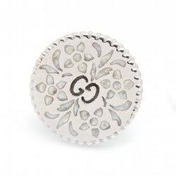 Boucles d'oreilles GUCCI en or blanc et métal - Castafiore