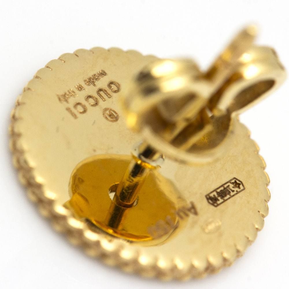 Boucles d'oreilles GUCCI en or, or jaune et métal - Castafiore