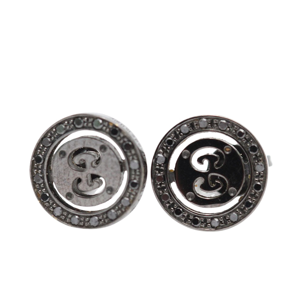 Boucles d'oreilles GUCCI "ICON TWIRL" en or avec diamants - Castafiore