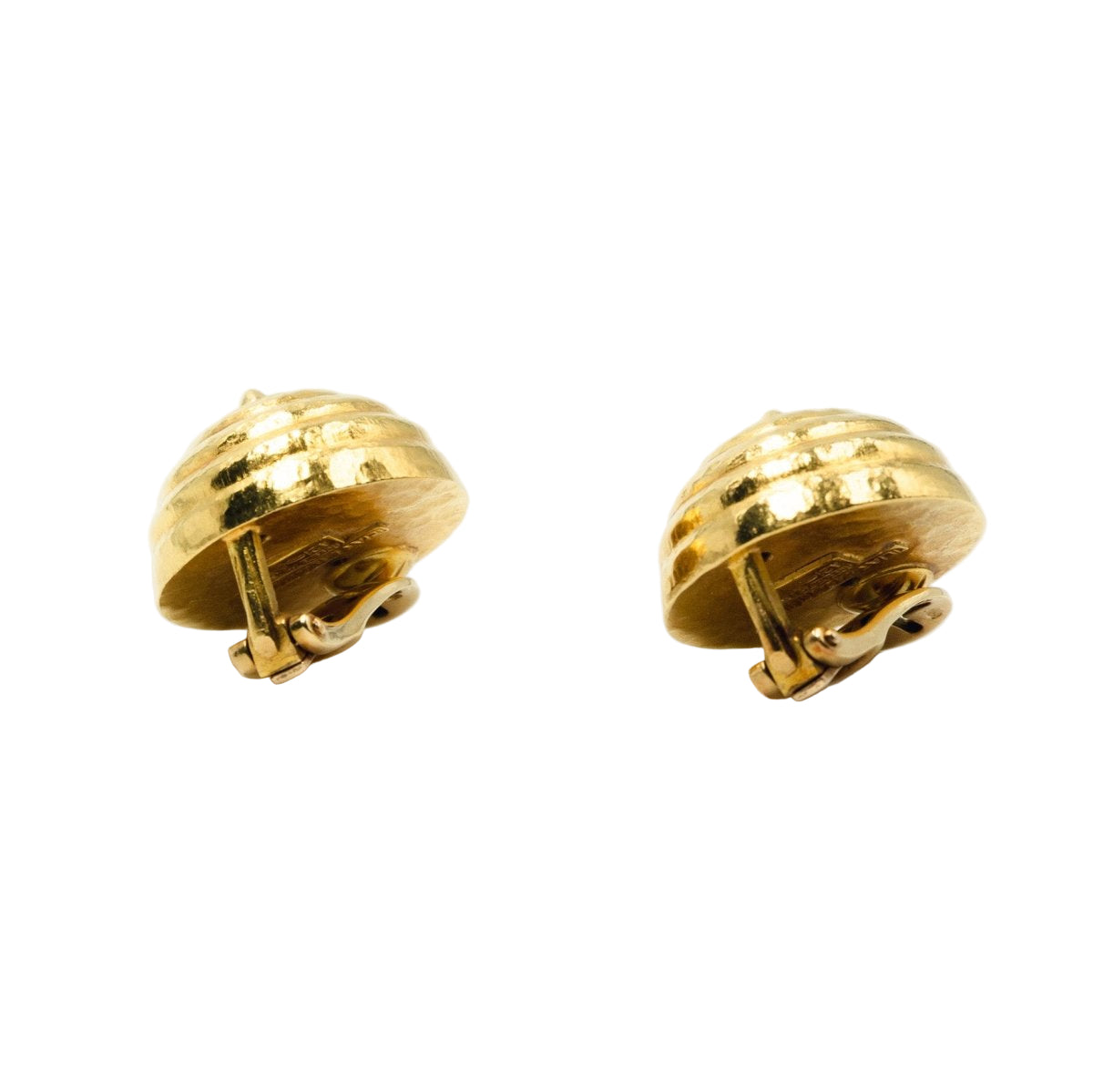Boucles d'oreilles LALAOUNIS en or jaune - Castafiore