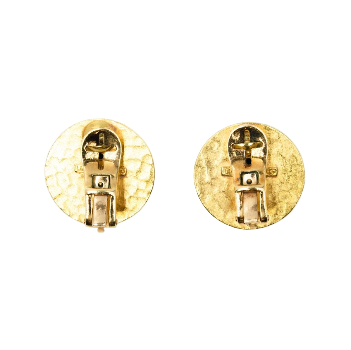 Boucles d'oreilles LALAOUNIS en or jaune - Castafiore