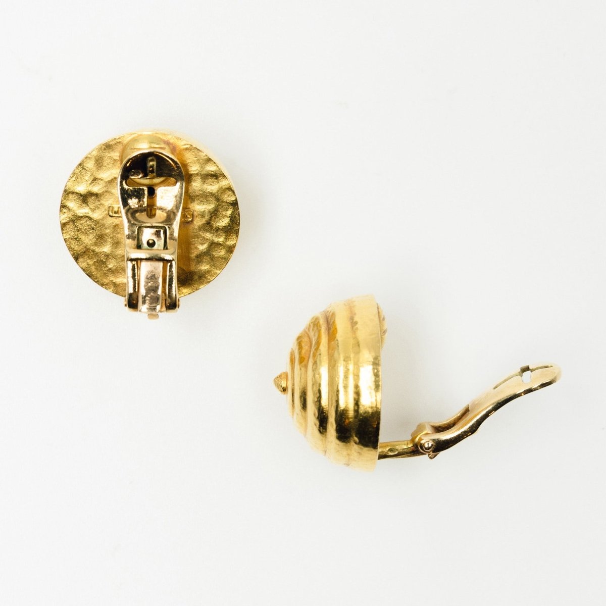 Boucles d'oreilles LALAOUNIS en or jaune - Castafiore