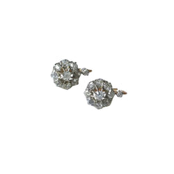 Boucles d'Oreilles Marguerite Diamants 3.00 Cts - Castafiore