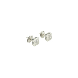 Boucles d'oreilles MAUBOUSSIN en or blanc et diamants - Castafiore
