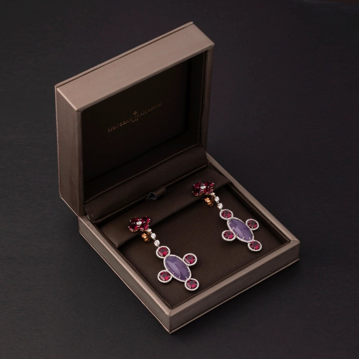 Boucles d'oreilles moderne - Castafiore