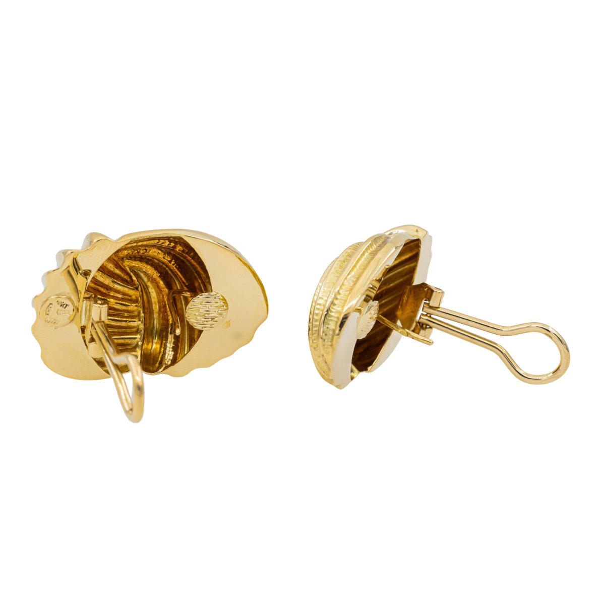 Boucles d'oreilles Motif Turban en Or jaune - Castafiore