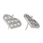 Boucles d'oreilles O.J. PERRIN en Or blanc et Diamant - Castafiore