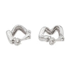 Boucles d'oreilles Or blanc - Castafiore