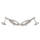 Boucles d'oreilles Or blanc Diamant - Castafiore