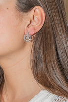 Boucles d'oreilles Or blanc Diamant - Castafiore